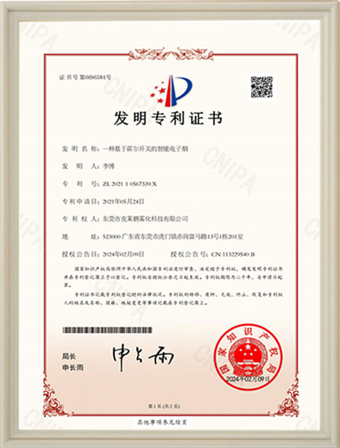 知识产权证书 1